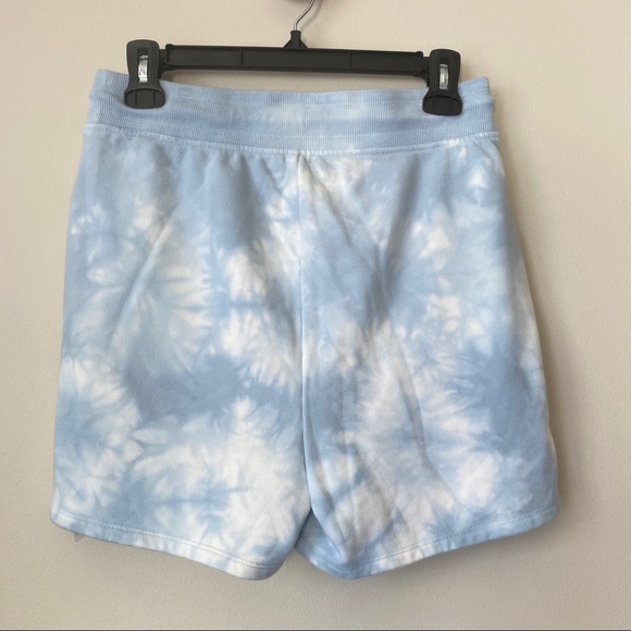 NEW NWOT Good American Cloud Tie Dye Sweatshort Sweat Short size 2 Medium - Picture 6 of 8